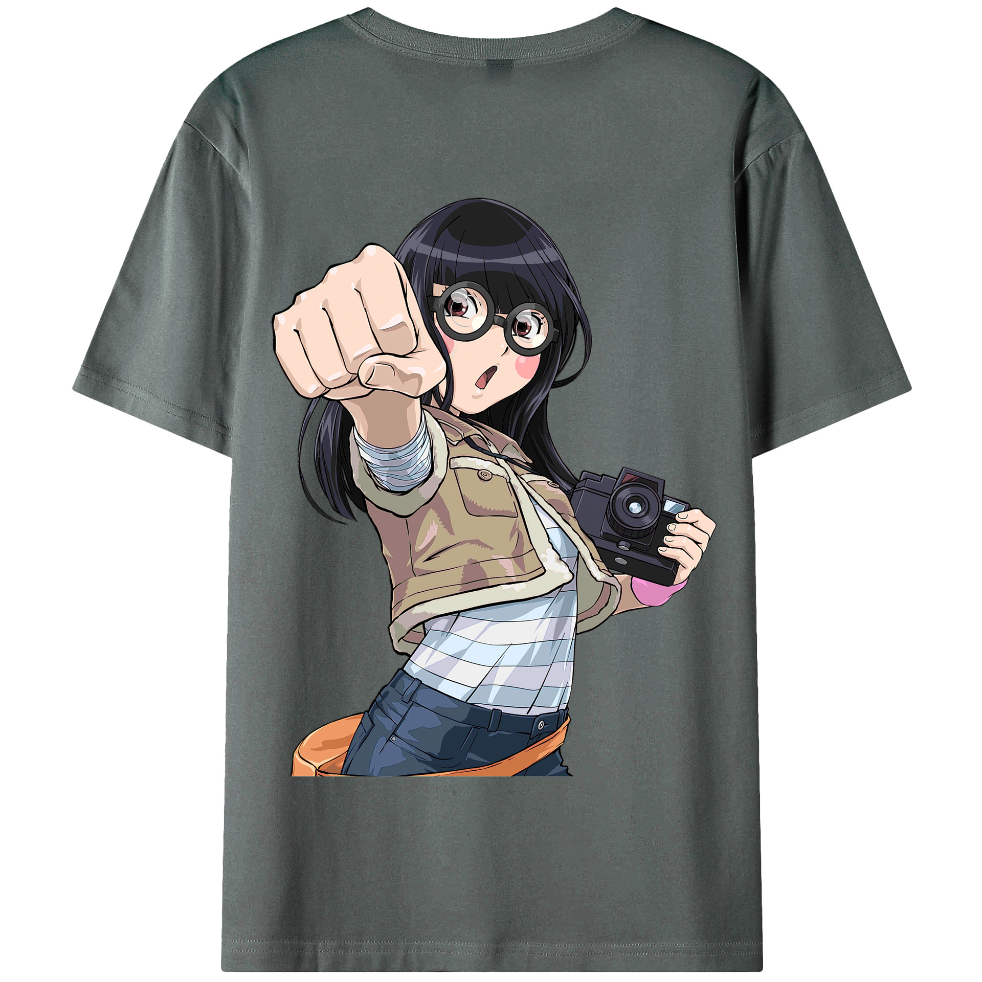 （画像用） 遊☆戯☆王 Yu-Gi-Oh! 綿100％半袖Tシャツ（背面プリント）